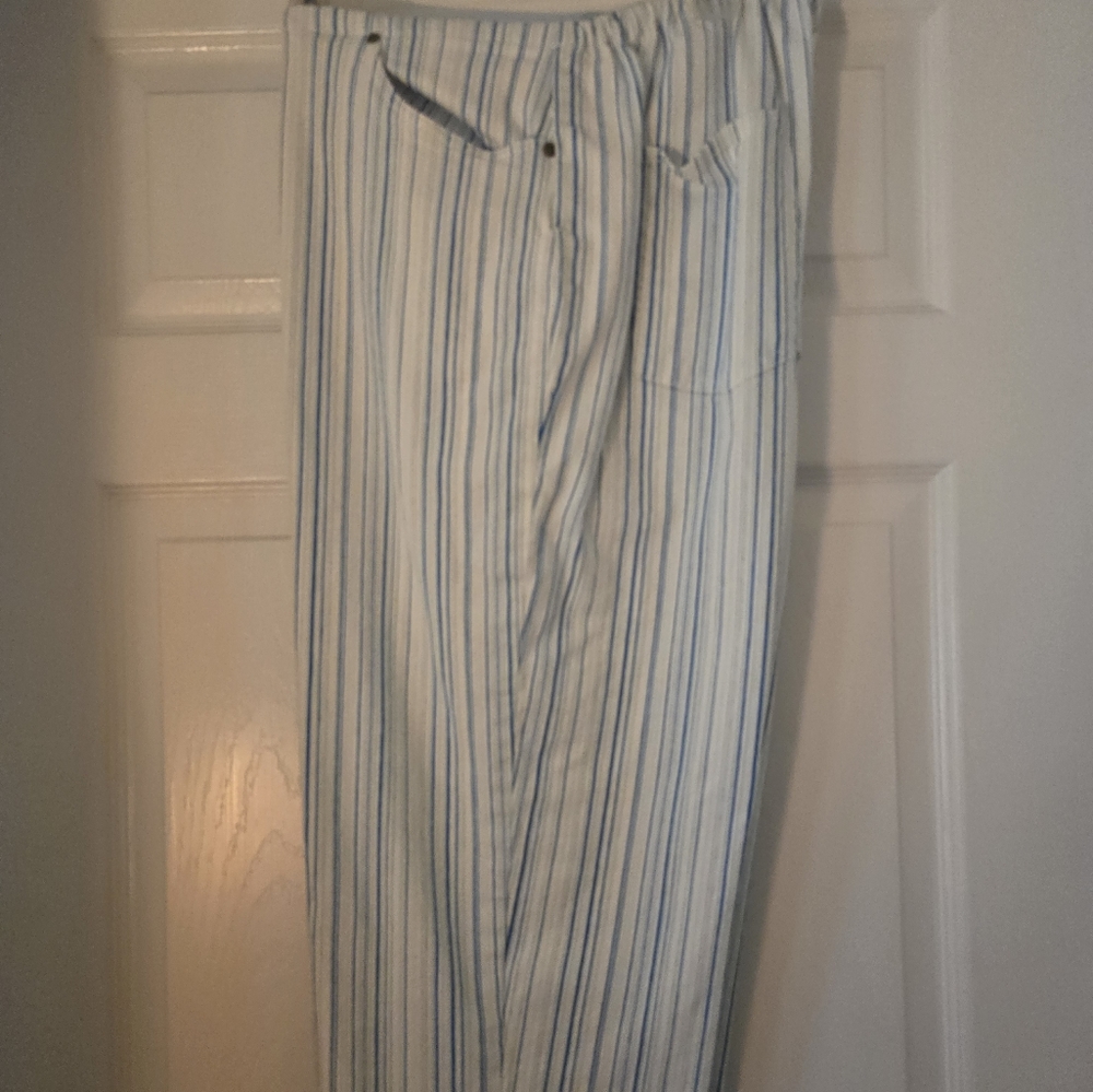 Denim capris